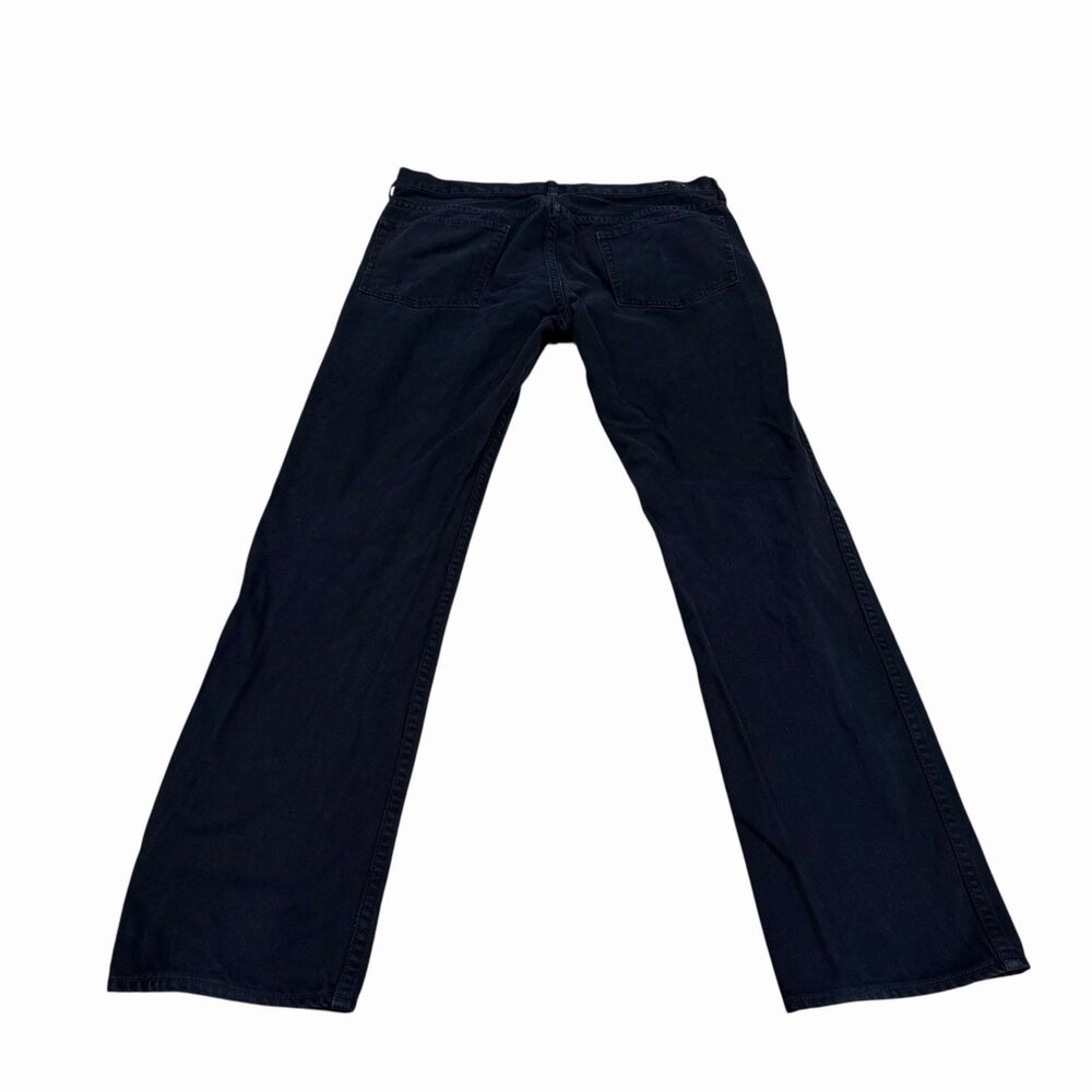 J. Crew The Sutton Mens Jeans 34x32 Regular Denim Navy Blue 100% Cotton Canvas - Picture 2 of 9